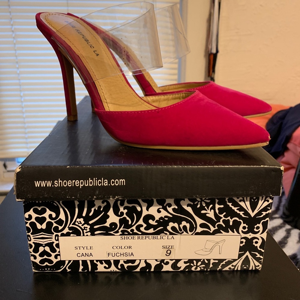 Mule heel